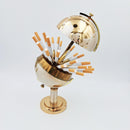 Dispensador de Cigarros Golden Globe Vintage Anos 60 + Isqueiro de Brinde