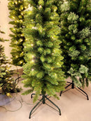 Árvore de Natal Slim Barcelona 1,80m 260 Galhos 100 LEDs Warm